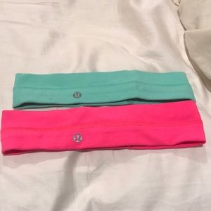 Two Lululemon headbands